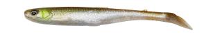 Savage Gear Slender Scoop Shad väri Green Silver