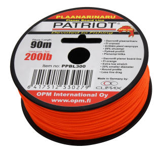 Patriot plaanarinaru oranssi 90m 90kg