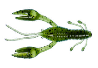 Gunki Hourra Craw 7,5cm rapujigi Watermelon Black Flake (WBF)