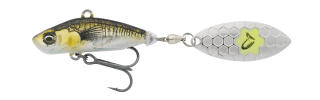 Savage Gear 3D Sticklebait Tailspin väri Green Silver Ayu