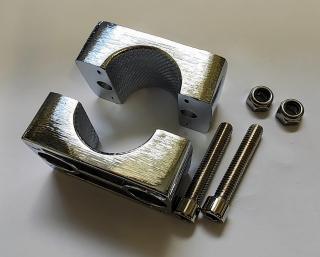 BT 25mm alumiininen kaidekiinnike