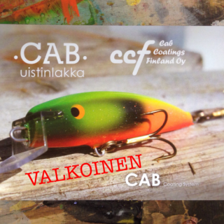 CAB uistinlakka valkoinen 1L