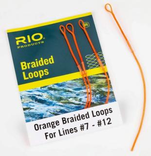 Rio Orange Braided Loops irtoloopit